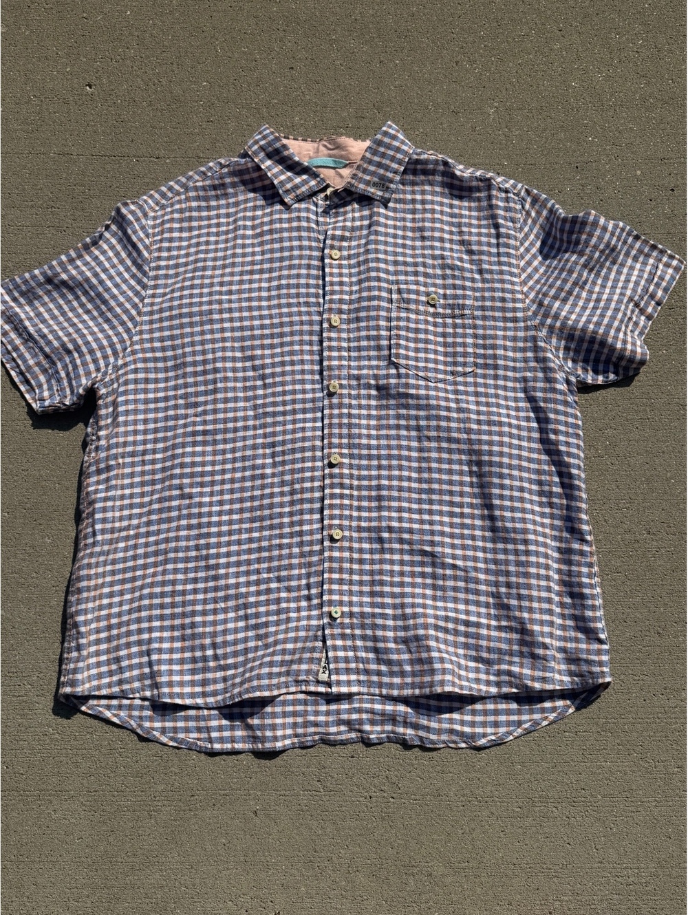 Tommy Bahama Relax Men's XL Linen Short Sleeve Button-Up Shirt